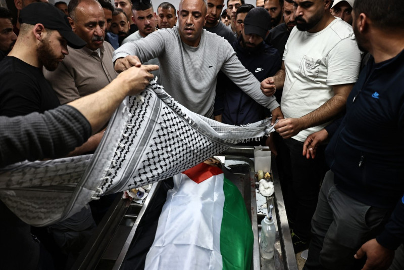 Uno de los nueve fallecidos durante enfrentamiento en Gaza.