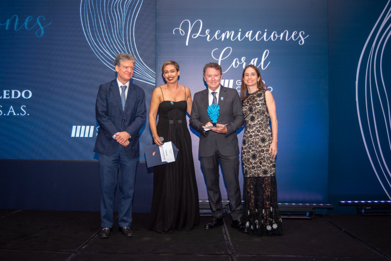 José Alfredo Corripio, Isis Abreu, José Antonio Robledo y Carolina Corripio.