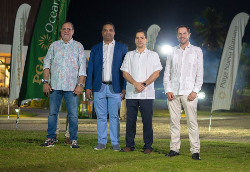 Alejandro Jovine, Luis Patiño, Henrique Ponte y Carlos De Linares. C