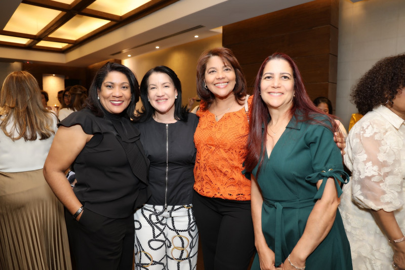 Florangel Suero, Ivelisse Pérez, Xiomara Santana y Miguelina Reynoso