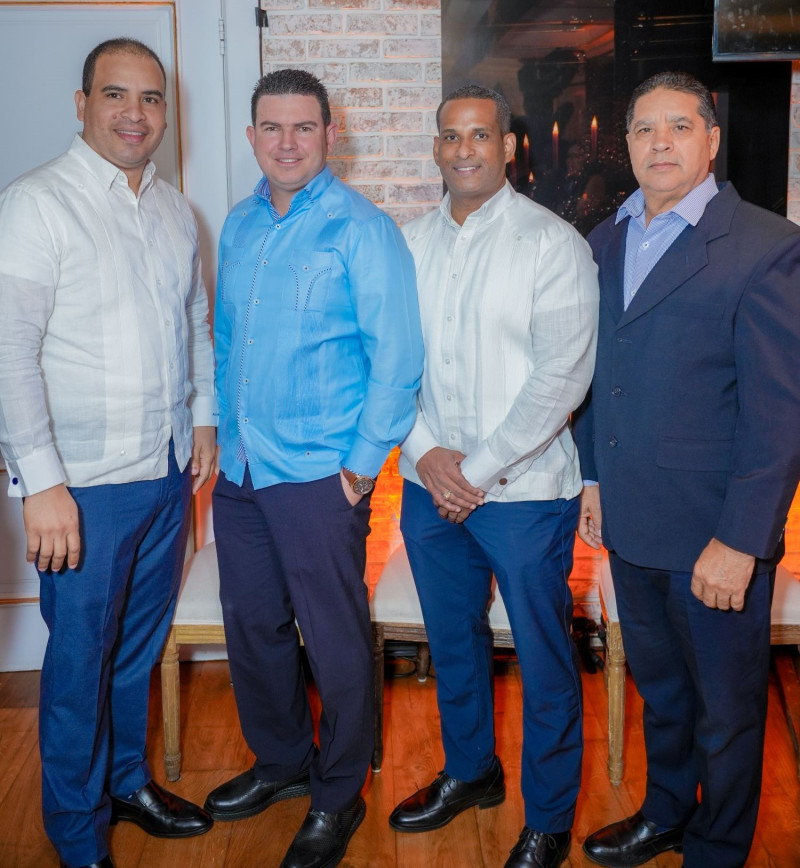 Mario Alcántara, Gabriel Rodríguez, Edwin Jiménez y Wilson Feliz.