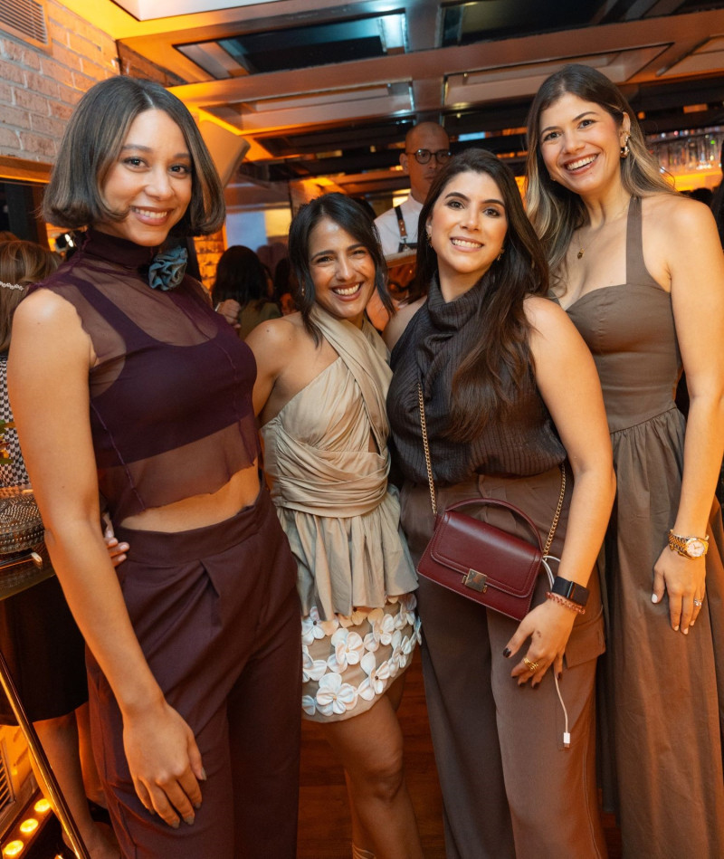 Stephany Liriano, Paloma de la Cruz, Paloma Rodríguez y Beatriz Abud.