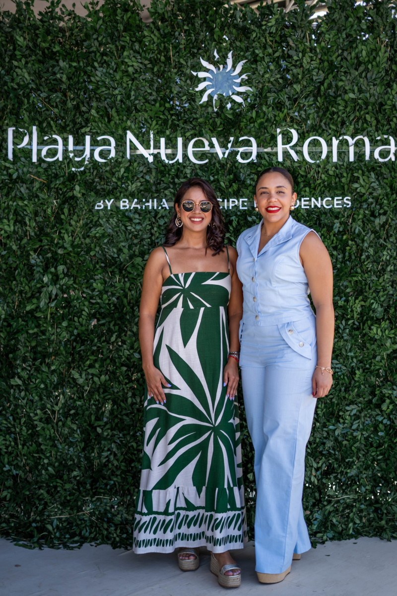 Paola Gutiérrez y Yamile de los Santos.