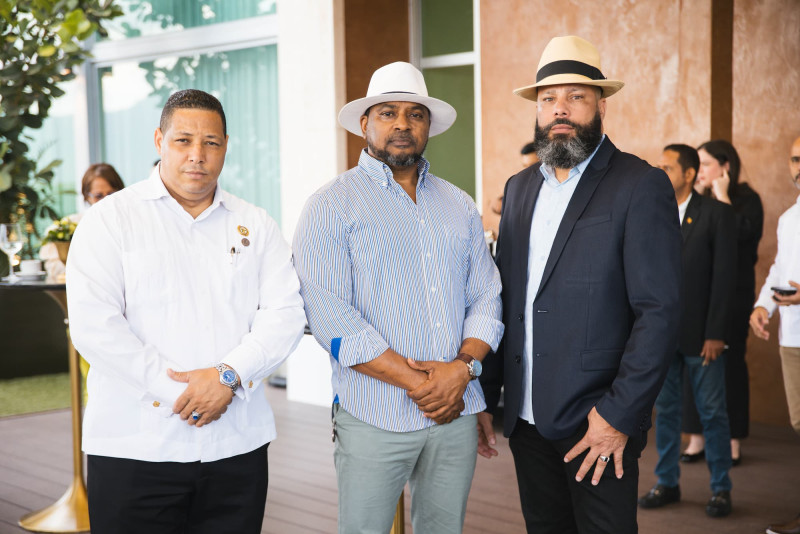 Héctor Gutierrez, César Parra y Carlos Peralta.