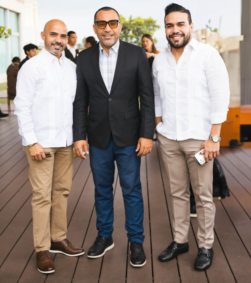 Carlos Guerrero, Norberto Rubio y Randy Díaz.