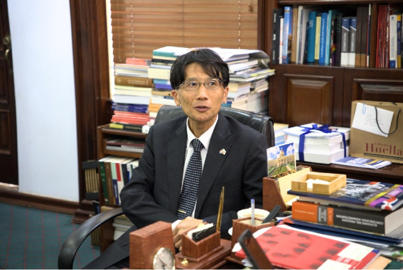 El nuevo embajador del Japón en República Dominicana, Osamu Hayakawa.