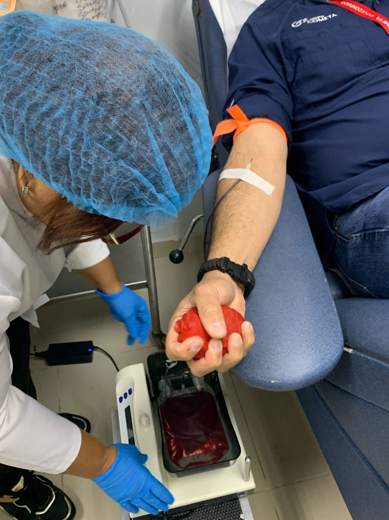 Activan la donación de sangre en hospitales de Santiago.