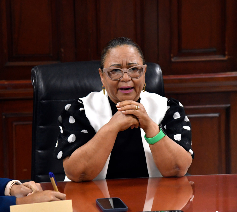 Bienvenida Gutiérrez, odontóloga forense con 28 años de servicio.