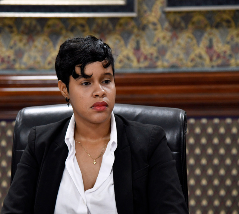 Elizabeth Ramírez, odontóloga forense con un año de experiencia.