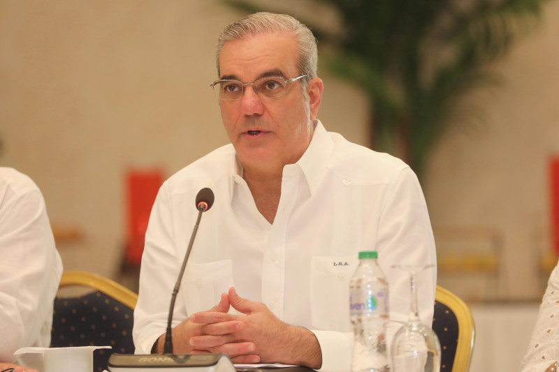 El presidente Luis Abinader en una imagen de archivo.