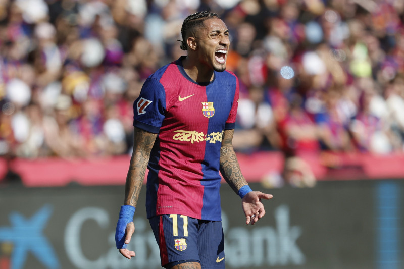 Raphinha del Barcelona