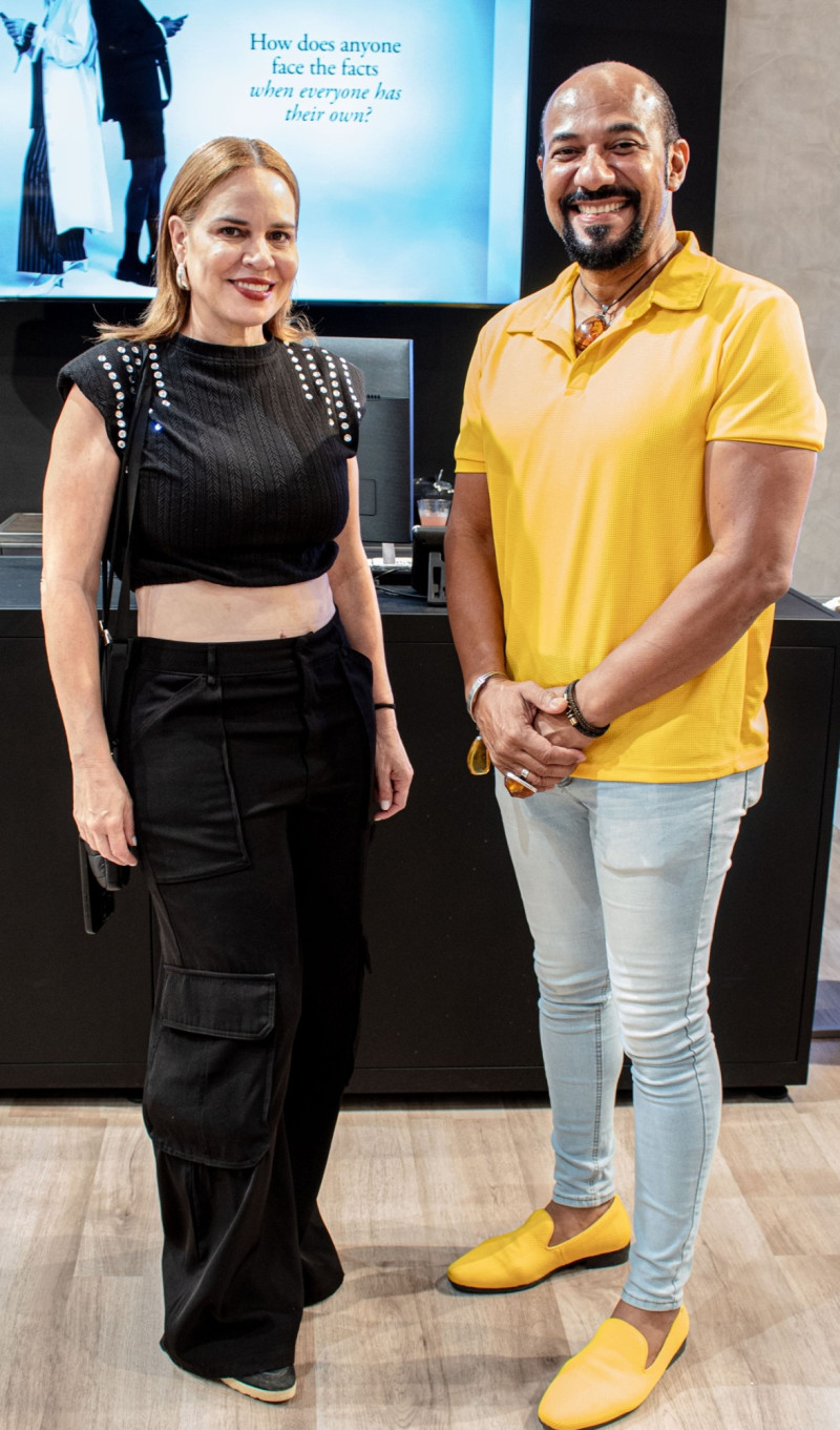 Brenda Sánchez y Mauricio García.