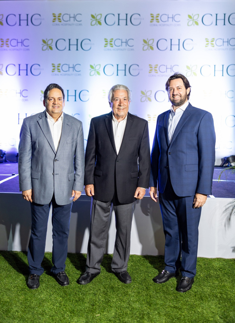 Frank Llibre, Rafael Blanco y Gregory Salcedo.