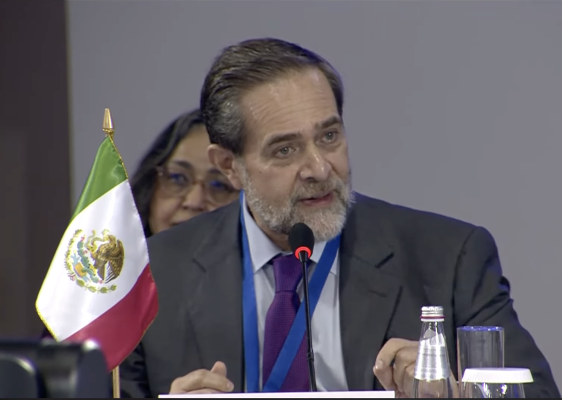Jorge Mario Pardo Rebolledo, ministro de la Suprema Corte de Justicia de México.
