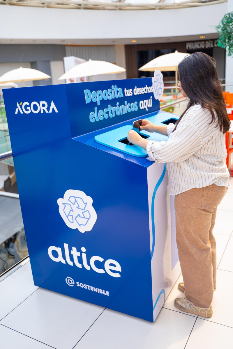 La iniciativa, que comenzó en septiembre de 2024, ya ha permitido instalar siete estaciones de recolección en distintas tiendas y oficinas corporativas de Altice.