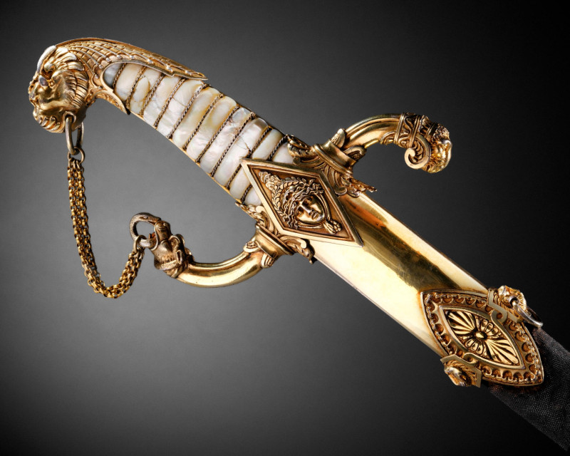 Un sable utilizado por Napoleón Bonaparte