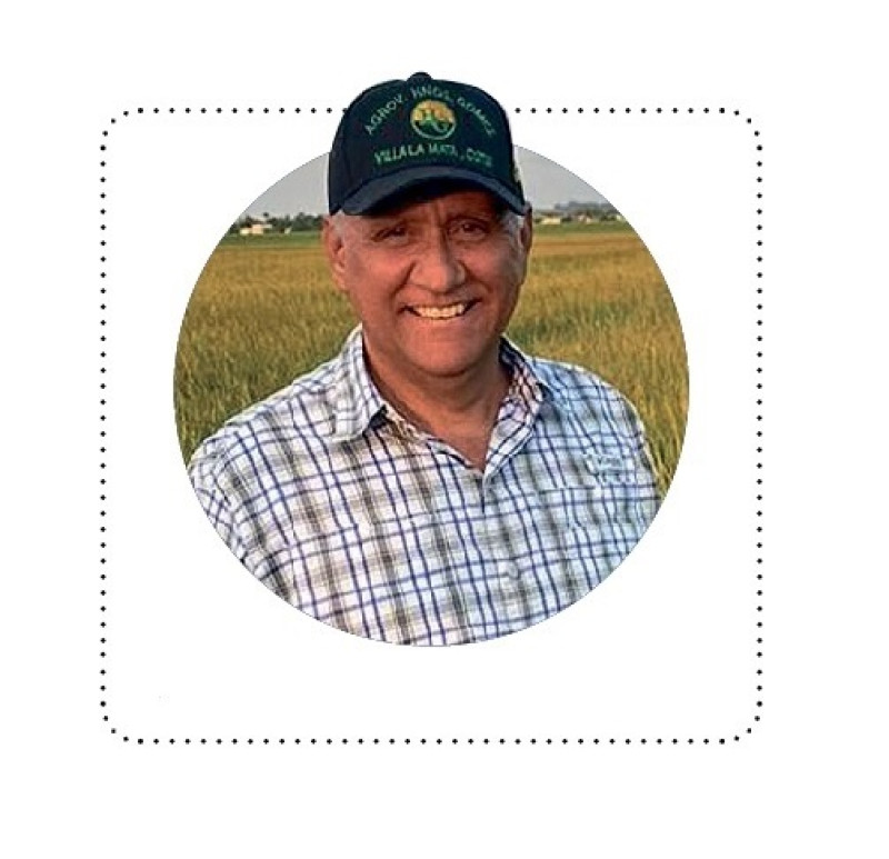 Natanael Gómez, agricultor.