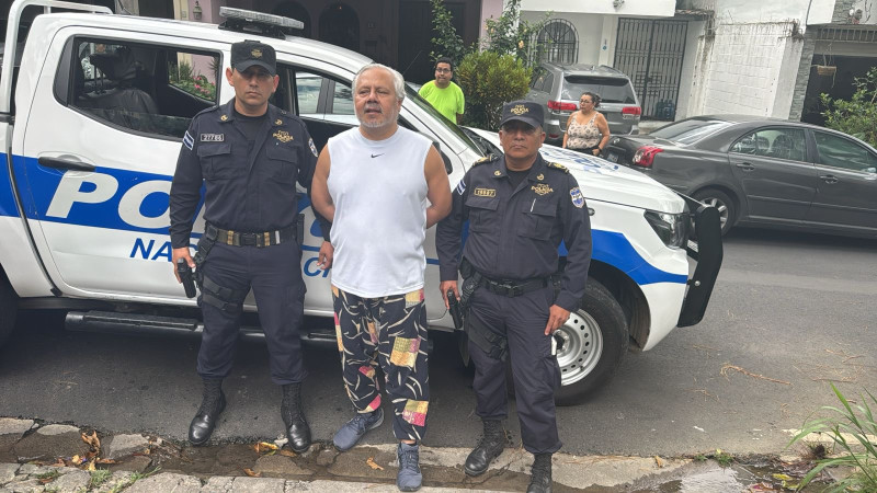 Enrique Anaya, detenido en El Salvador