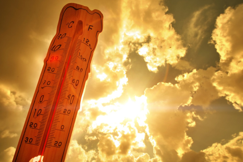 Las altas temperaturas pueden desencadenar insolación, deshidratación, golpes de calor.