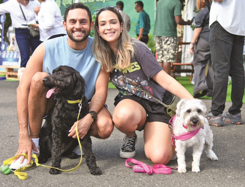 Anthony González, Yoko, Zuky y Melisa González.