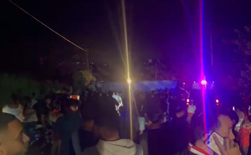 En el vehículo viajaban decenas de personas que compartían en una excursión