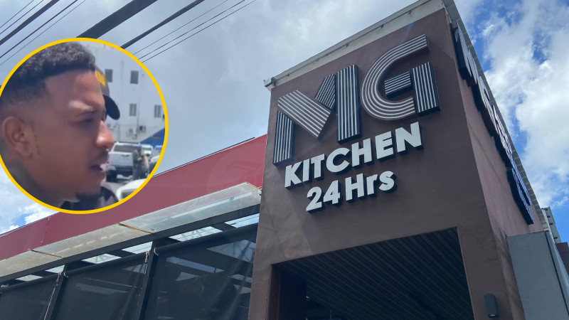 José Alexander de los Santos, acusado de ocasionar la muerte de Alexander Pilier, alias Alex Geed, de 30 años de edad, y de herir a Williard Castro Collado, de 23 años