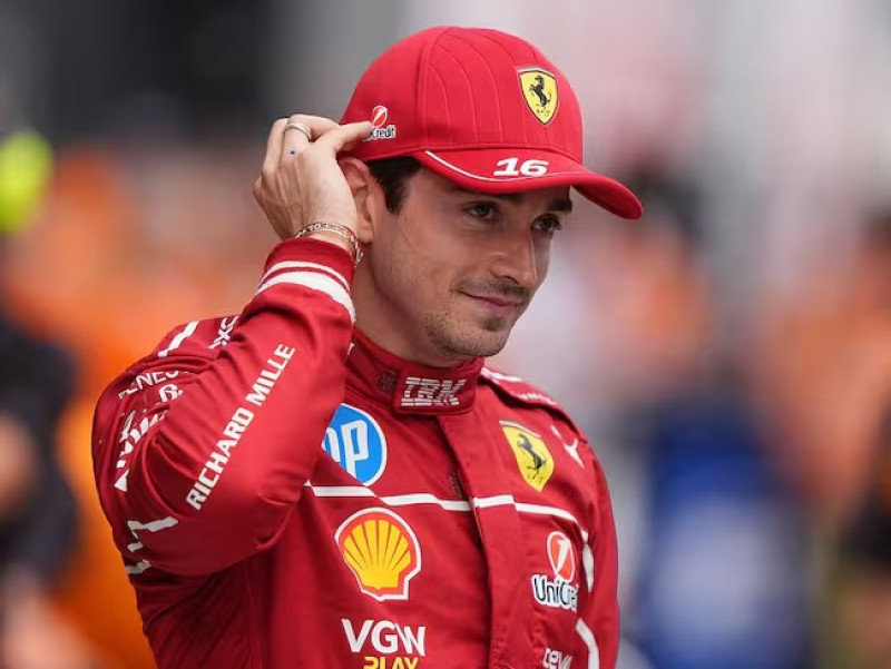 Charles Leclerc dio la sorpresa del día en el mundo de la Fórmula Uno.