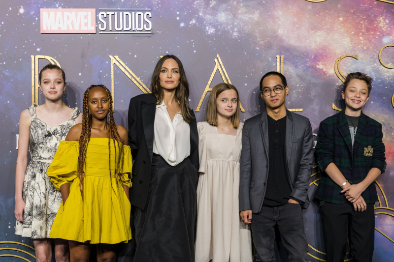 Hijos de Angelina Jolie y Brad Pitt