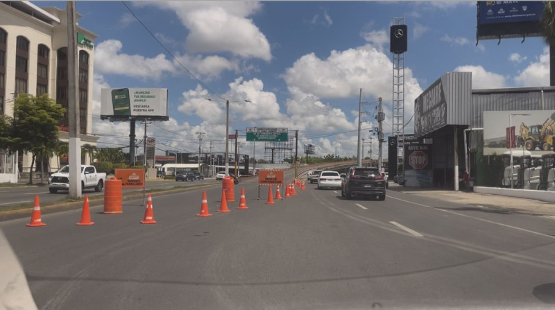 Elevado de la Winston Churchill con John F. Kennedy fue cerrado por mantenimiento.