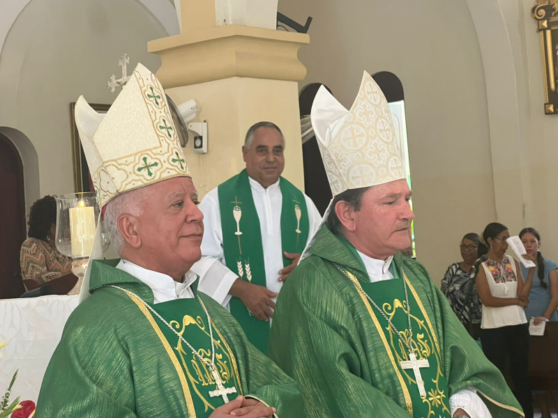 Eucaristía de acción de gracias en la Catedral Nuestra Señora del Rosario.