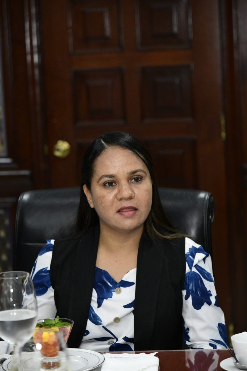 Especialista en Ensayos de Laboratorio y Levantamiento Estructural, Ingeniera Flor Lima.