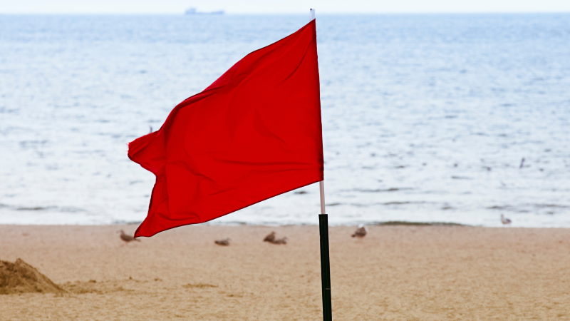 Banderas rojas en todas las playas de Puerto Plata por efectos del huracán  Erin