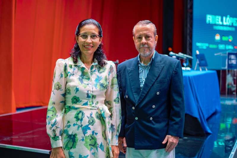 Aidita Selman y Luichi Tejeda.