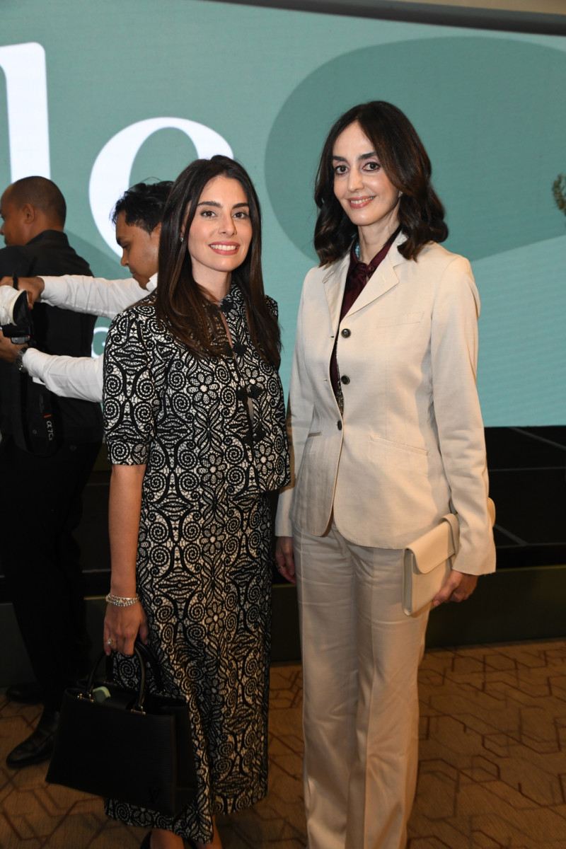 Maja Antún y Rita Abinader.