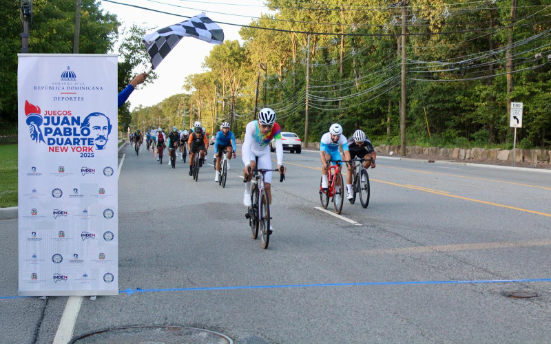 Una gran cantidad de pedalistas compitieron en el ciclismo de los Juegos Juan Pablo Duarte.