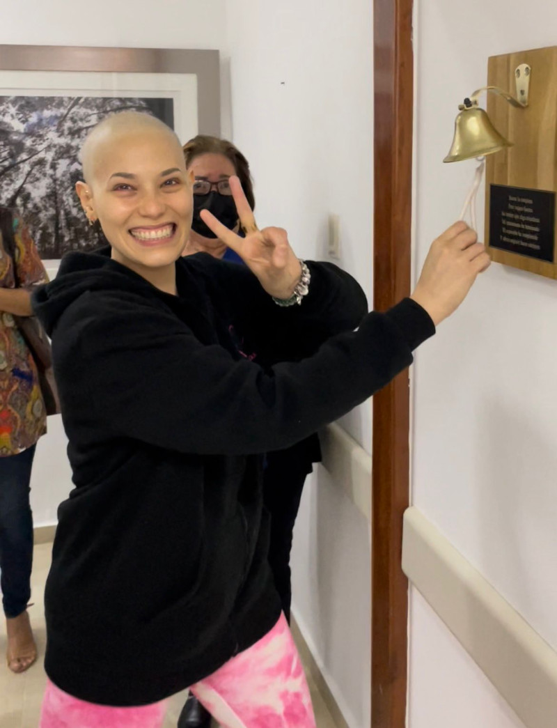 Lidia Lucía López enfrentó las quimioterapias con optimismo