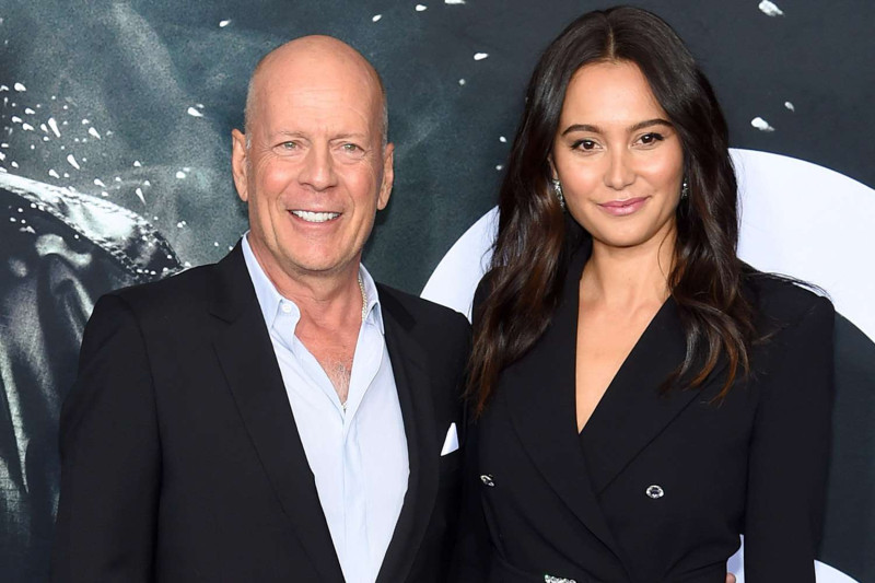 Bruce Willis y su esposa Emma Heming