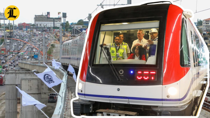 Recorrido de la linea 2-C del Metro desde el Kilómetro 9 hasta Los Alcarrizos
