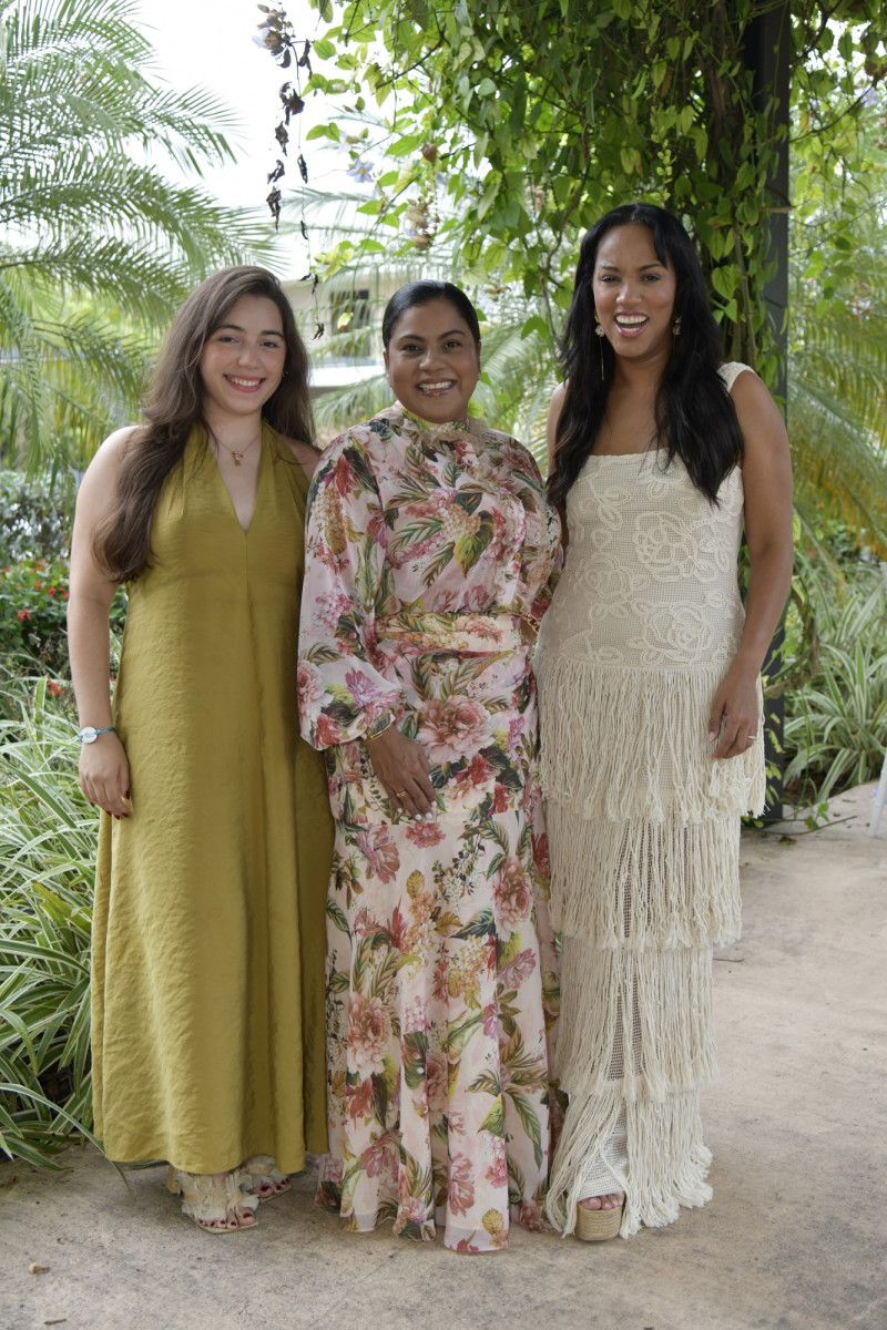 Estefanía Guevara, Anyely Payero y Airam Toribio.