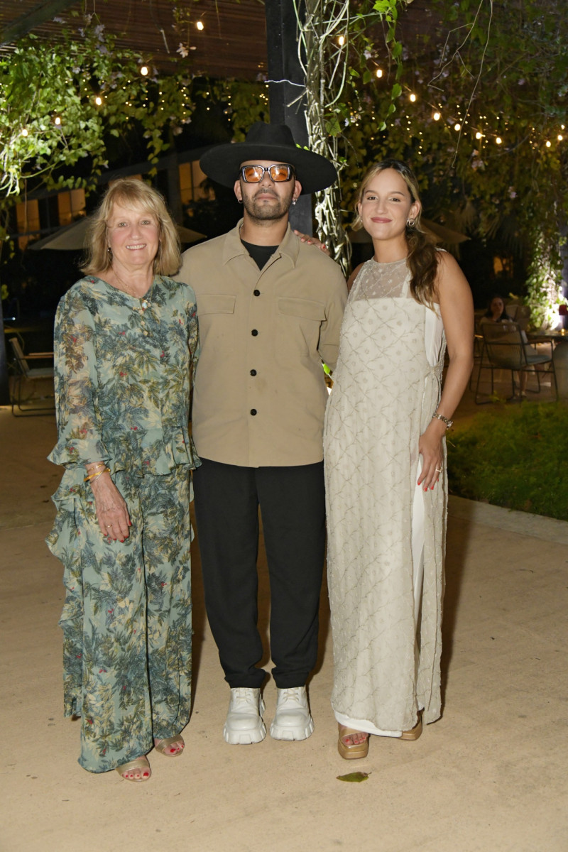 Patricia Lucas, Gabriel Pagán y Orina Lucas.