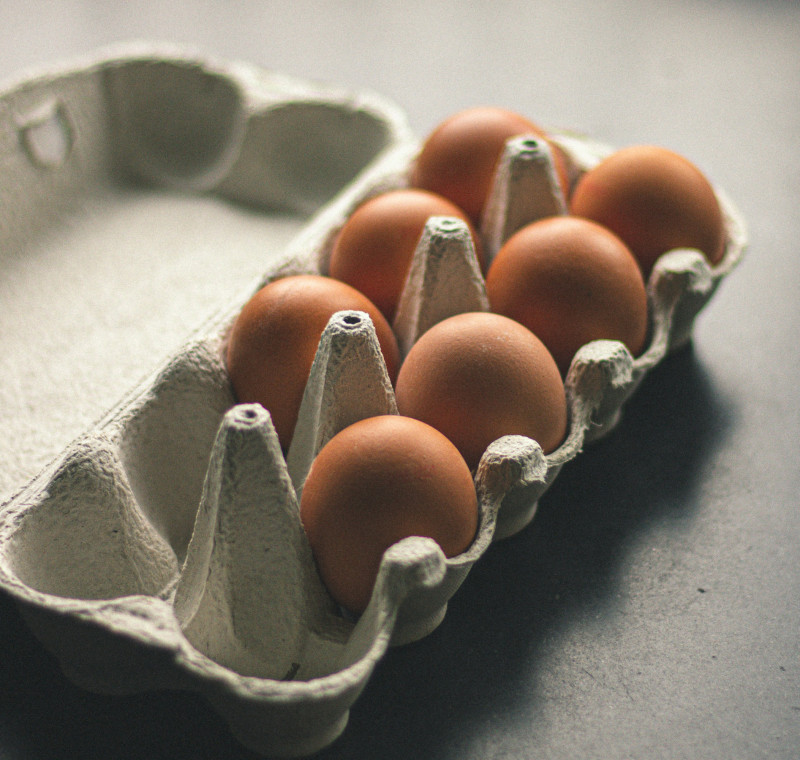 Huevos: uno de los alimentos más completos, constituido por proteínas de alta calidad y grasas saludables. Foto: Edouard Gilles-Unsplash.