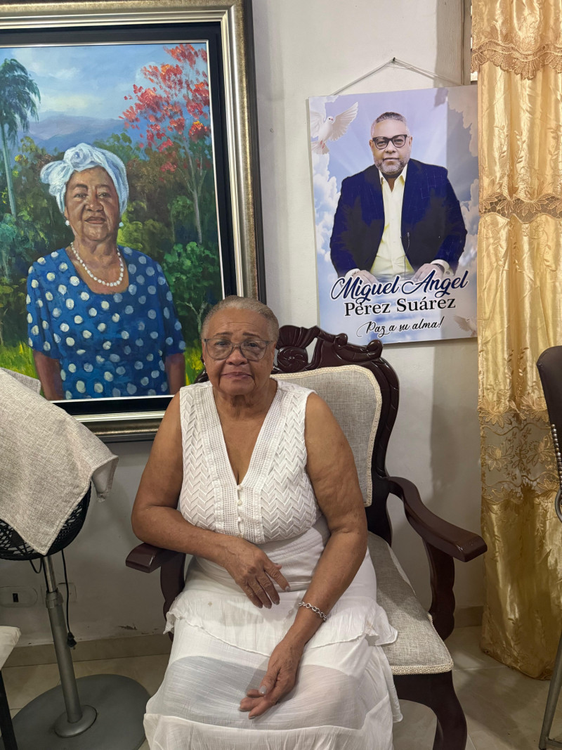 Guillermina Suárez Jiménez, madre de Miguel Ángel Pérez Suárez, una de las víctimas del derrumbe de la discoteca Jet Set