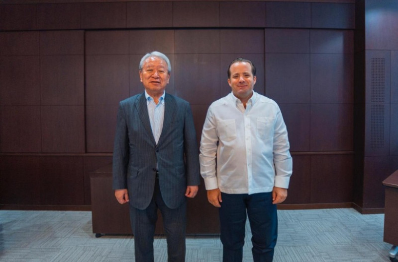 Tanaka Akihiko y José Ignacio Paliza