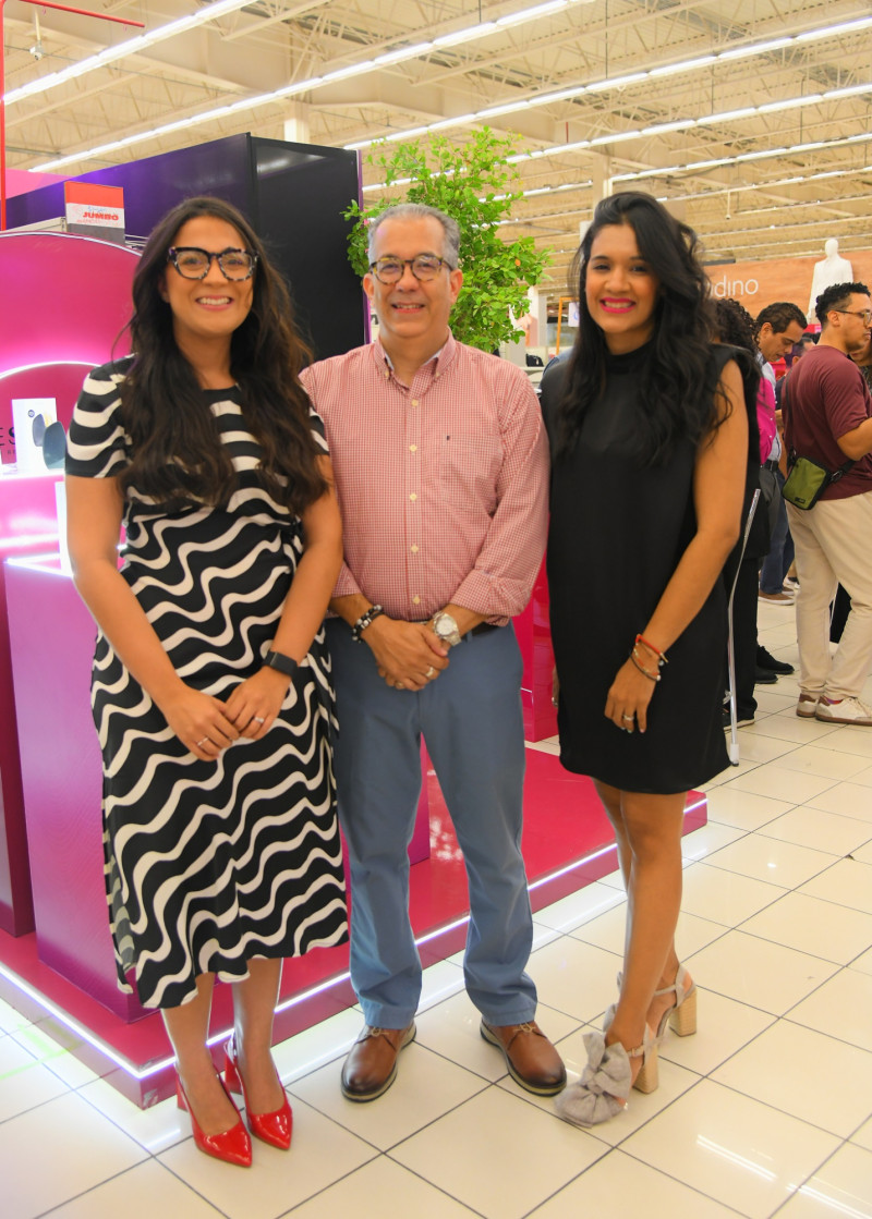 Paola Matías, Antonio Ramírez y Zaida Henríquez.
