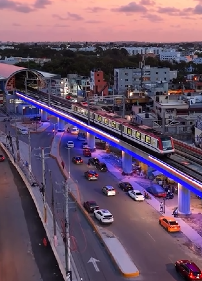 Realizan nueva prueba en Línea 2C del Metro de Santo Domingo