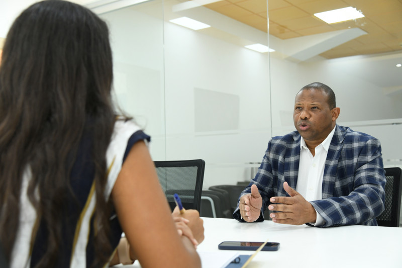 Héctor Lora, presidente del Patronato Cibaeño Contra el Cáncer.