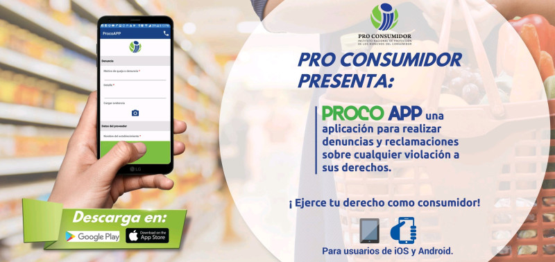 Una de las aplicaciones con más quejas es “Proco App”, de Proconsumidor, lanzada hace más de 12 años.
