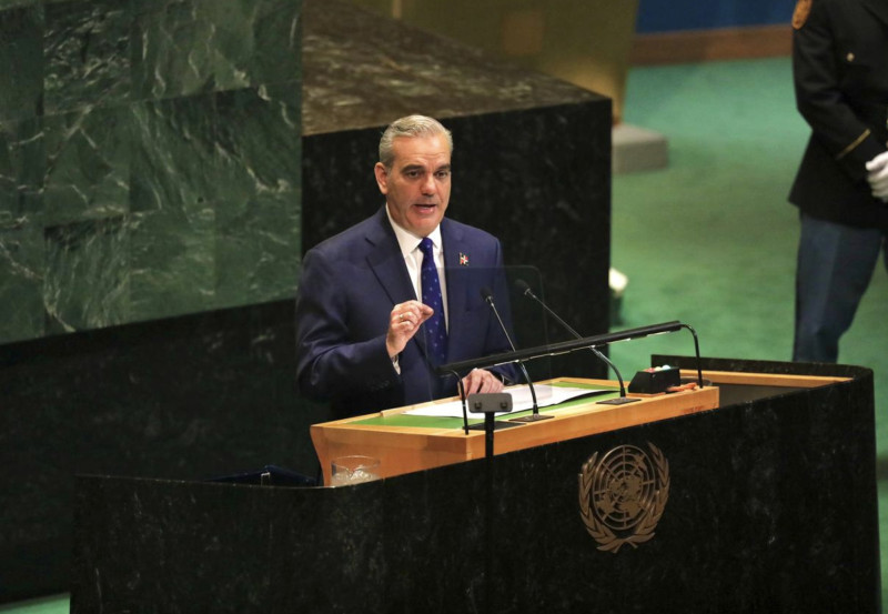 El presidente Luis Abinader pronuncia discurso ante la Asamblea General de la ONU