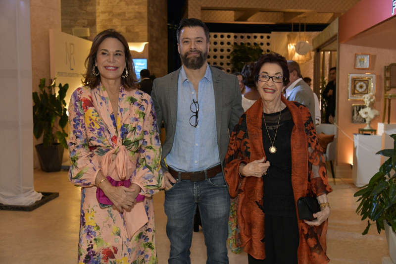 Rosanna Rivera, Ricardo Piantini y Carmenchu Brusíloff.