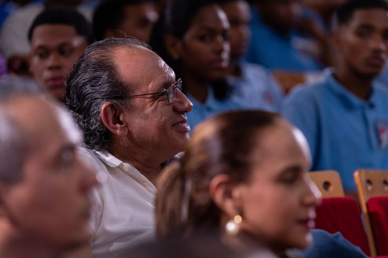 Luis Cepeda fue el director de la serie "Trinitarios", que estrenó en la Feria del Libro.